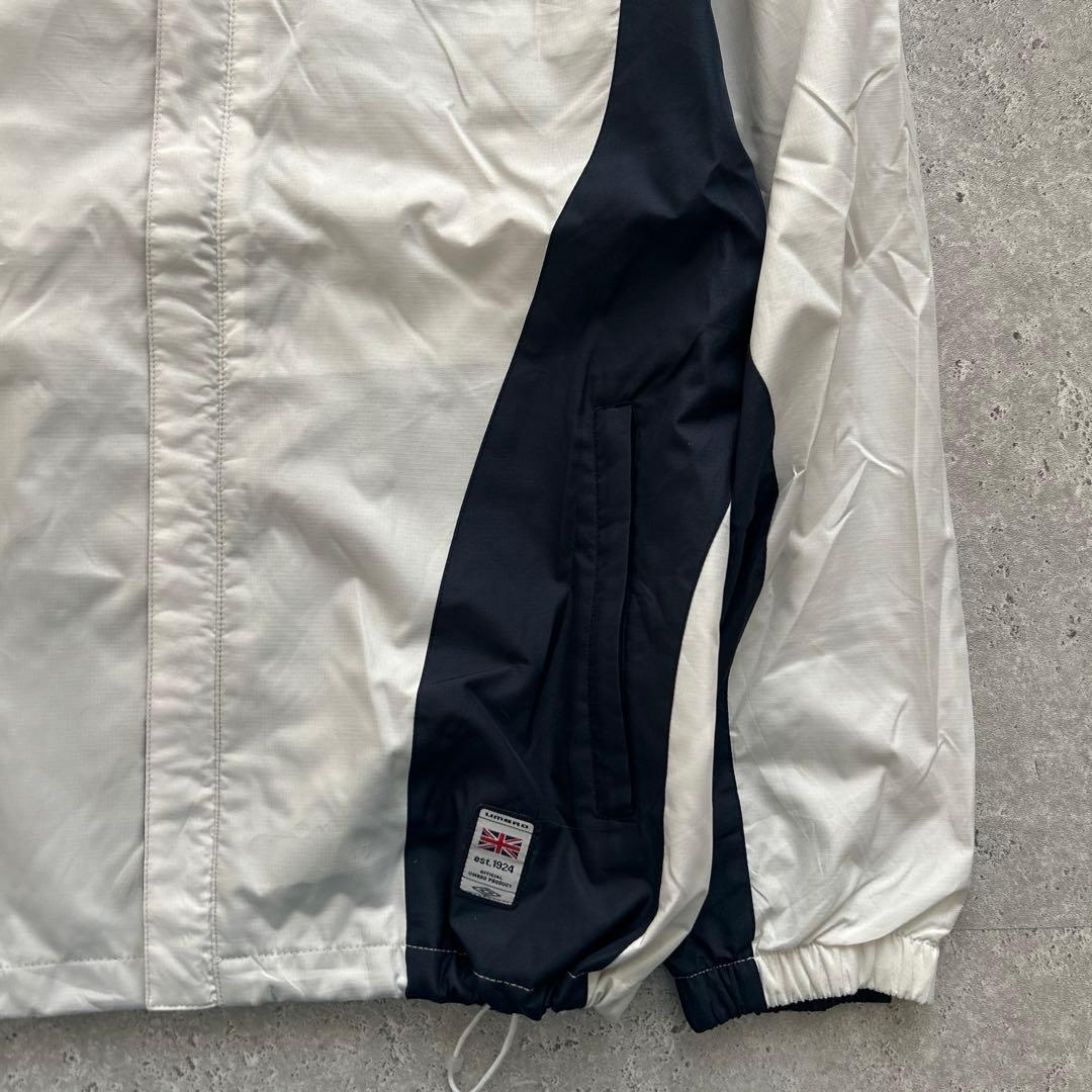 umbro 90s アンブロ ジャージ トラックジャケット ホワイト ネイビー