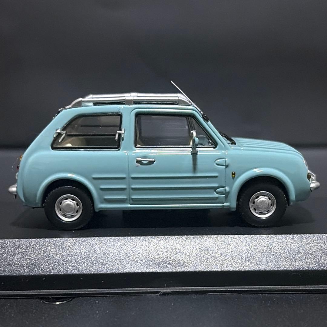 【日産 パオ】1/43アクアグレー 限定 Kyosho Nissan