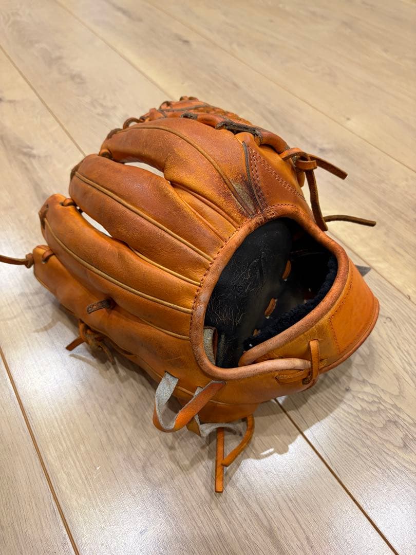 ZETT一般硬式内野手オーダーグローブ！廃盤品！高校野球対応品！