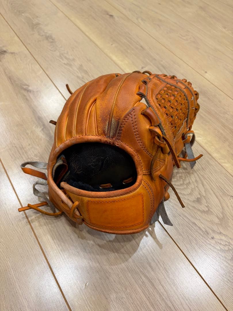 ZETT一般硬式内野手オーダーグローブ！廃盤品！高校野球対応品！