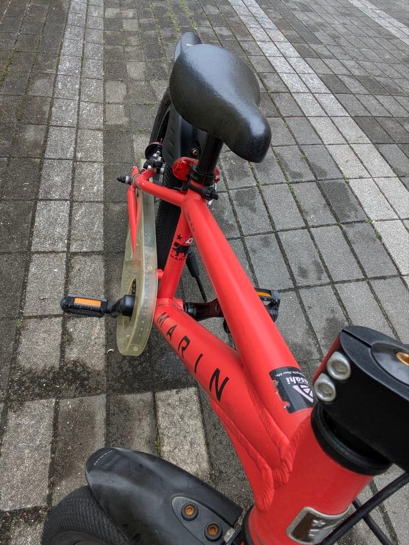 引き取り限定！MARIN 子供用自転車 18インチ オレンジ
