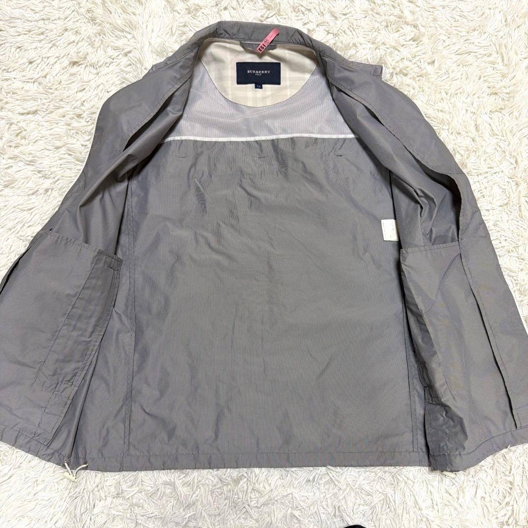 バーバリーゴルフ　ベスト　ナイロン　LL XL 大きいサイズ　グレー