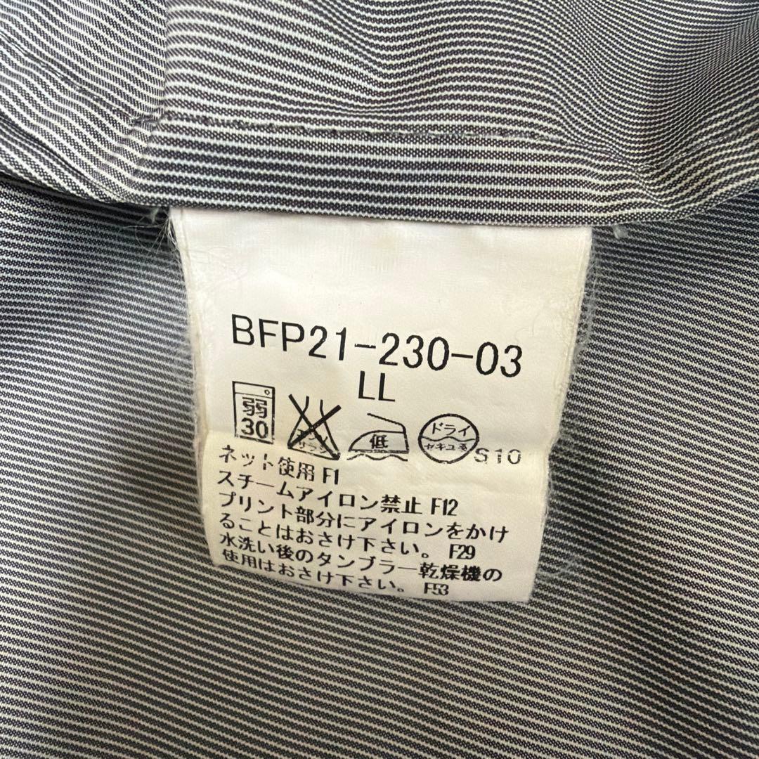 バーバリーゴルフ　ベスト　ナイロン　LL XL 大きいサイズ　グレー