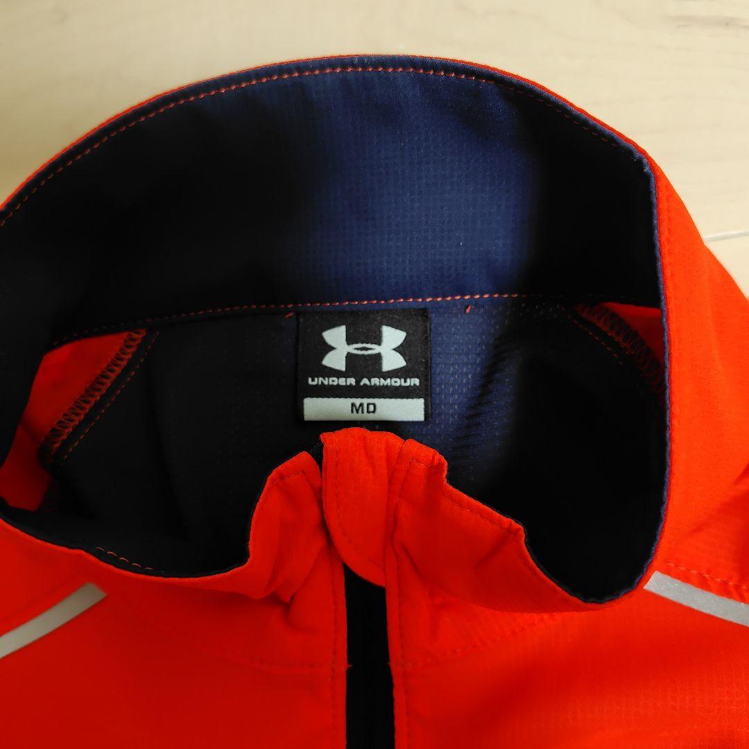 UNDER ARMOUR MD ジャケット オレンジ/ネイビー
