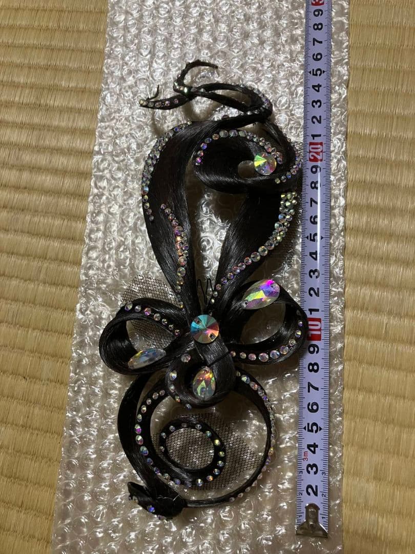 社交ダンス　多美笑風髪飾り
