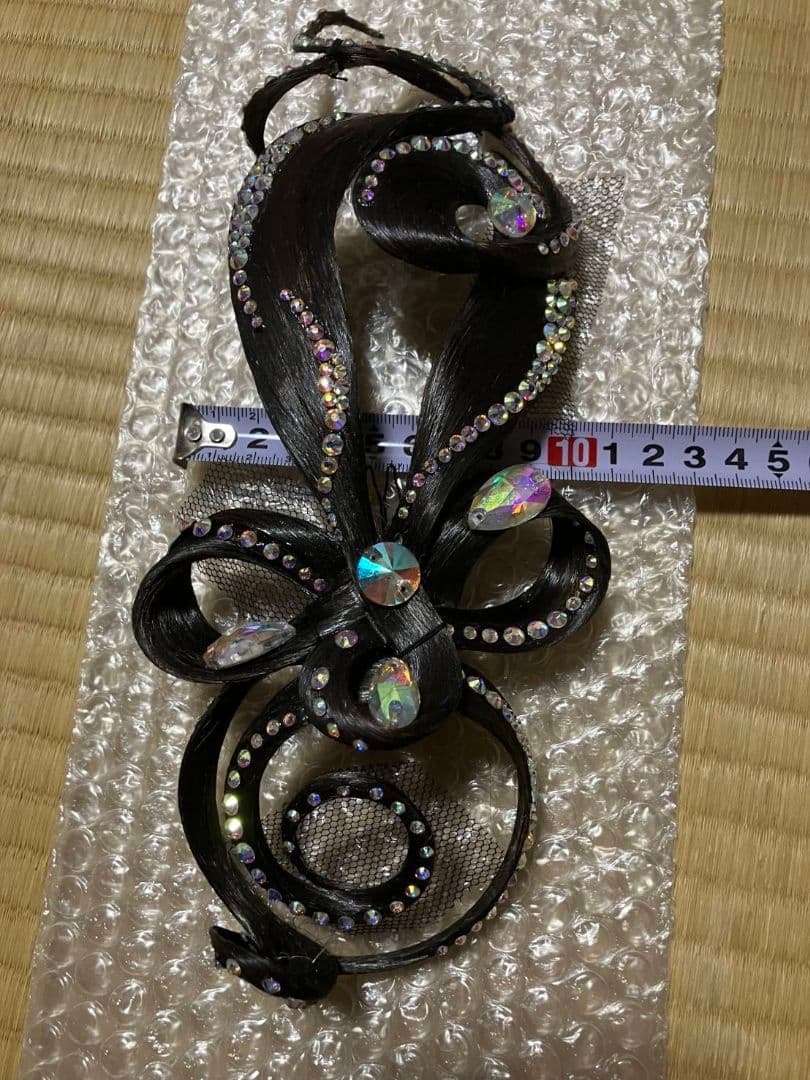 社交ダンス　多美笑風髪飾り