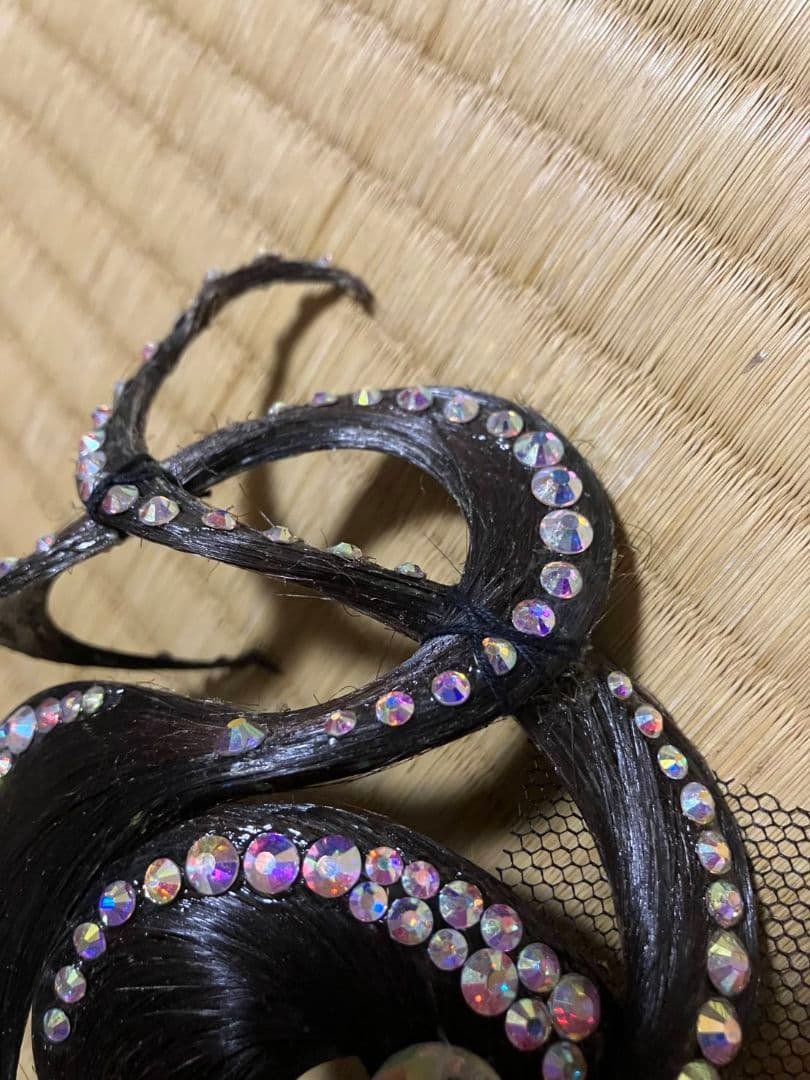 社交ダンス　多美笑風髪飾り