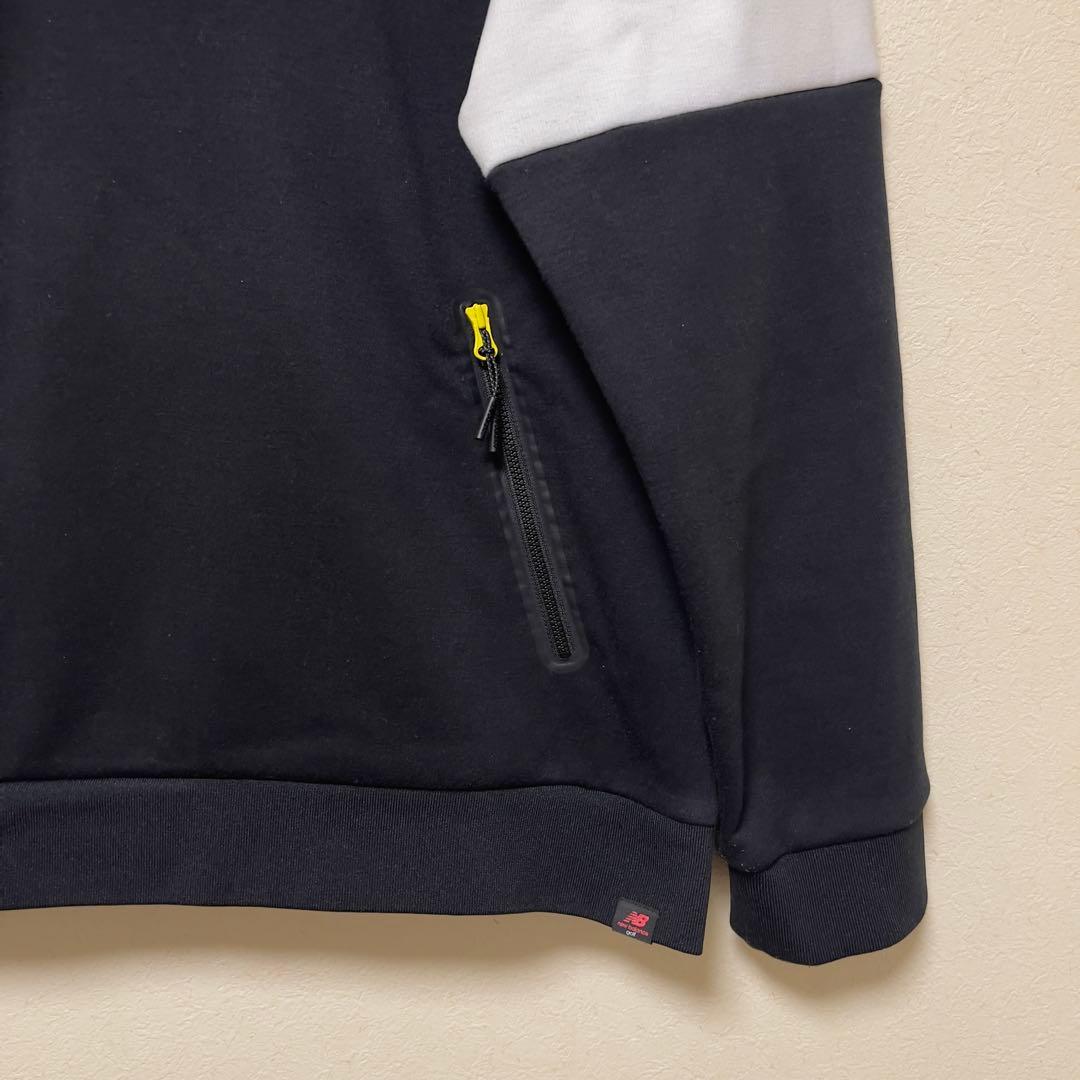 【美品】ニューバランス ゴルフ スウェット トレーナ XXL 黒 プルオーバー