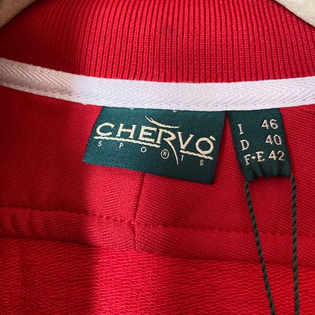 値下げ　新品ＣＨＥＲＶＯ　シェルボ　タグ付き　赤ブルゾン