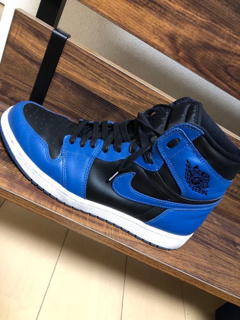 Nike Air Jordan 1 青/黒 中敷を交換してます ダークマリーナ