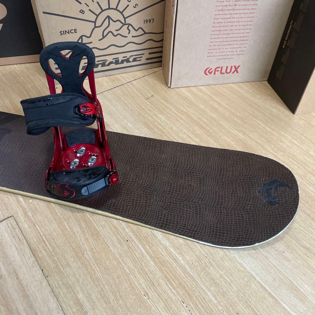 BURTON　バートン　スノーボードセット　CUSTOMバインディング付