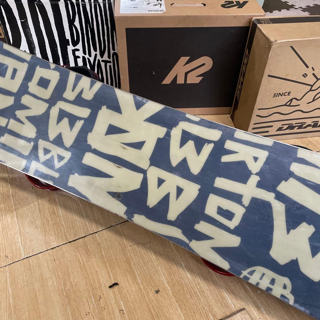 BURTON　バートン　スノーボードセット　CUSTOMバインディング付