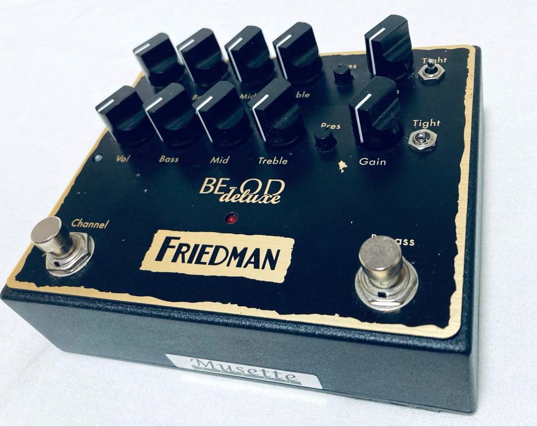 Friedman BE-OD deluxe ギターエフェクター