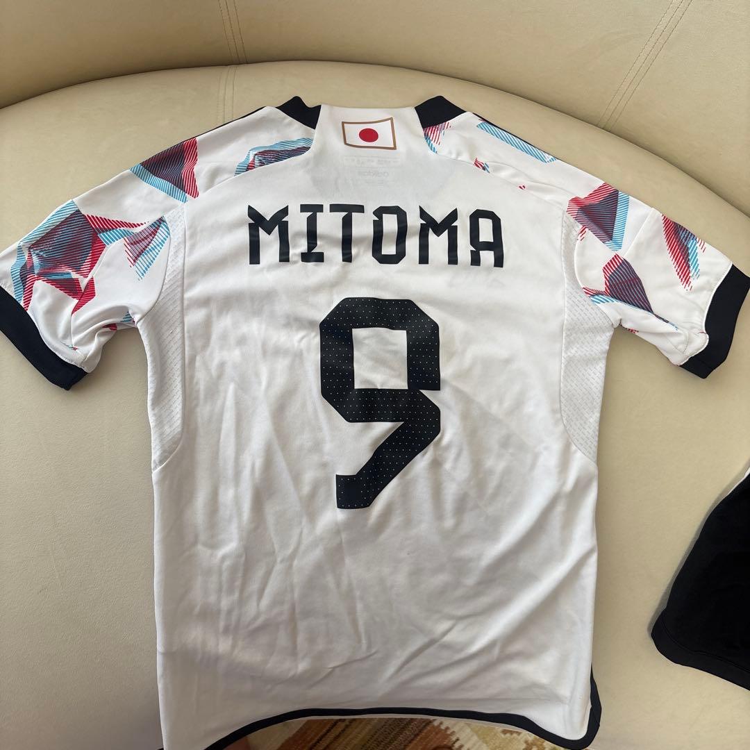 adidas 日本代表 ジュニアサッカーウェア 9番 サイズ上140、下130