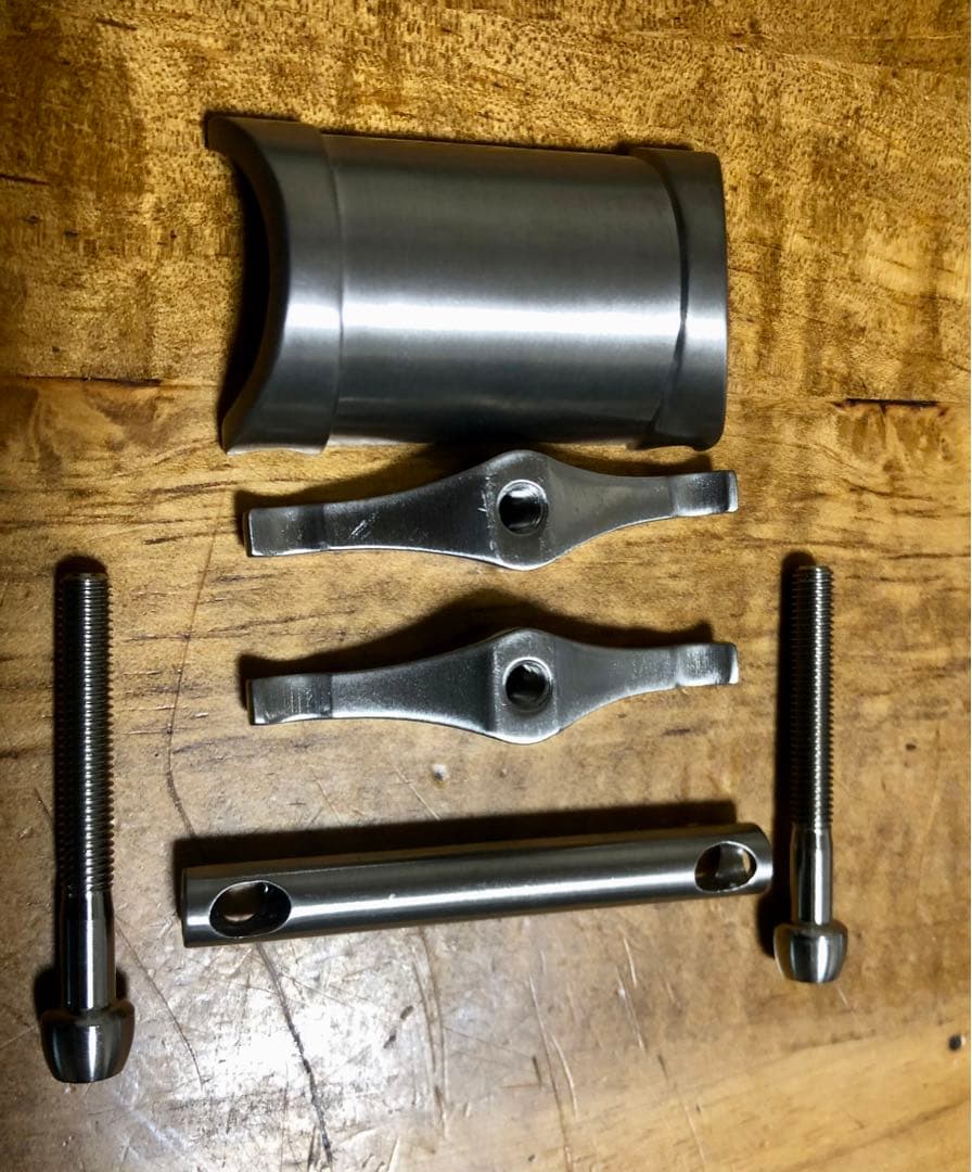 ブロンプトン用チタンシートポスト520mm