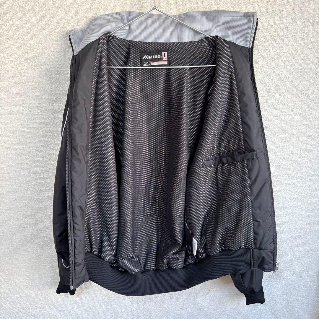 【超美品】ミズノ 中綿グランドコート ブラックL