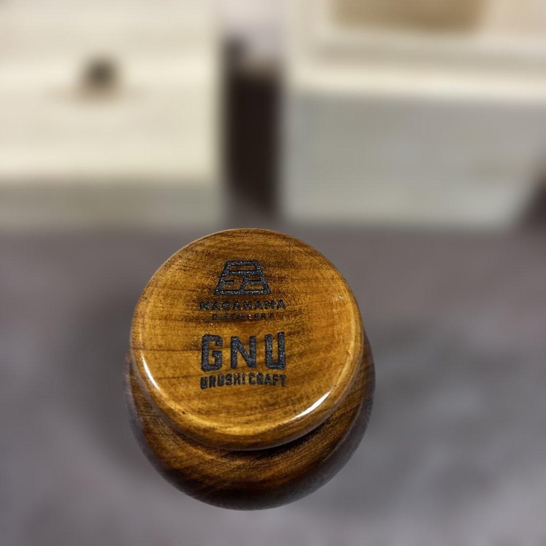 GNU 木製カップ泉　桐箱付
