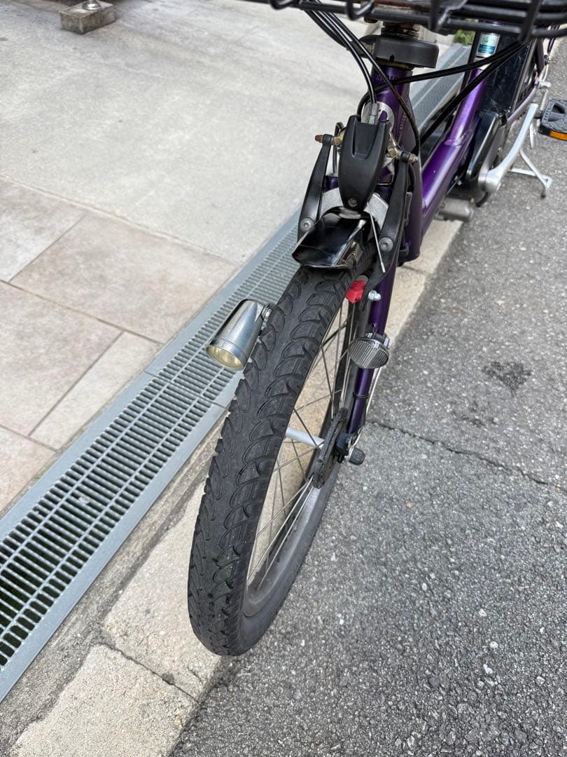 大阪府　子供乗せ　ヤマハ　電動アシスト自転車　チャイルドシート付け