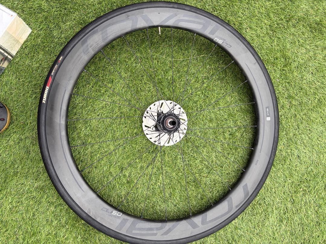 ROVAL CL50 DISCホイールセット シマノフリー おまけ新品タイヤ