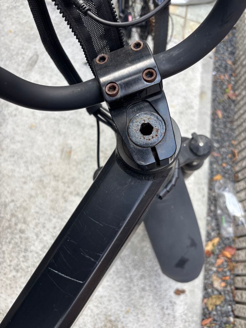 MATE 電動アシスト自転車 ブラック