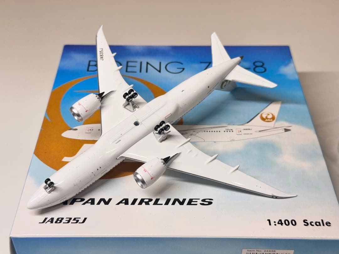 JAL B787-8 JA835J 金の鶴丸 希少 1/400 Phoenix