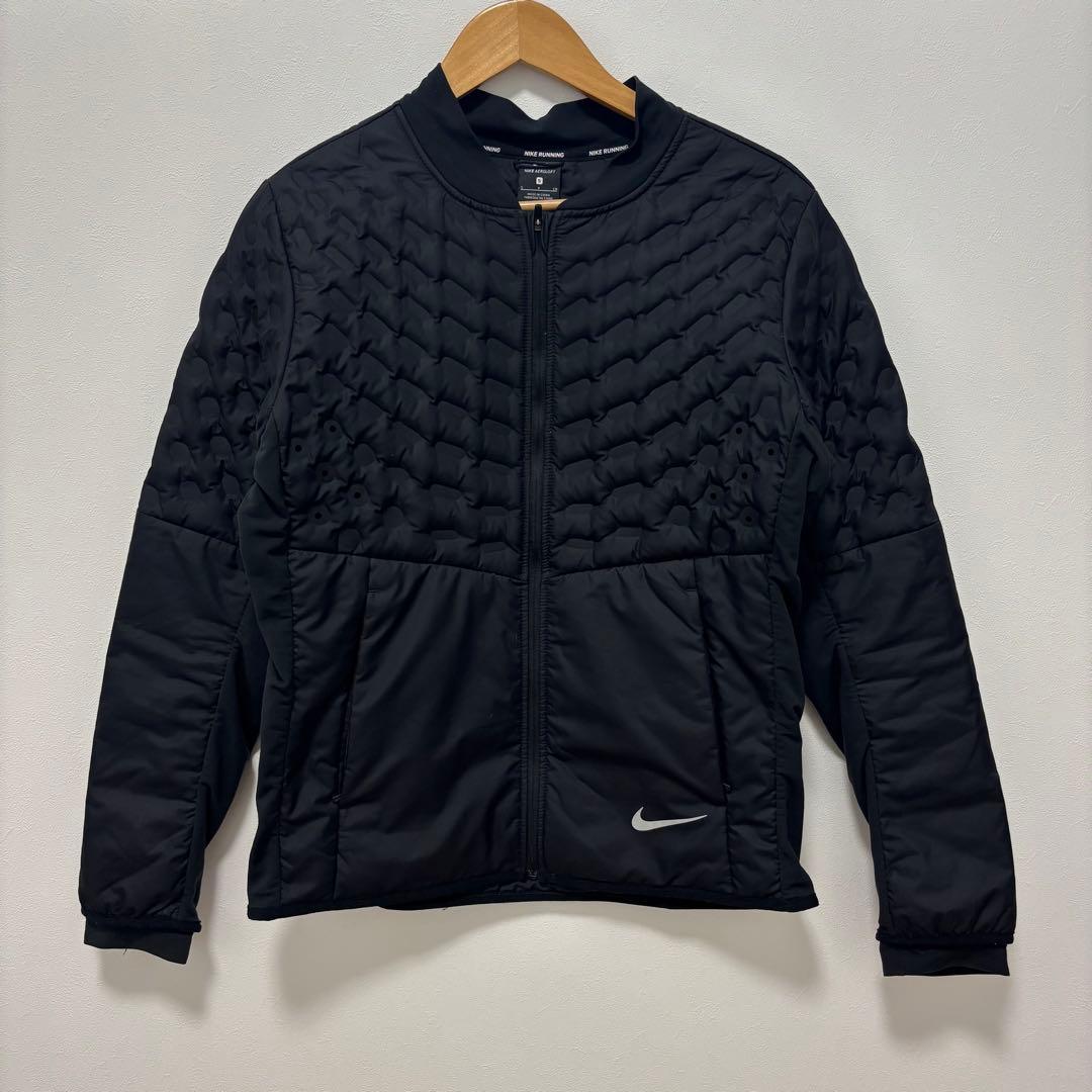 美品【NIKE/ナイキ】エアロロフト/AEROLOFTJACKET Sサイズ　黒
