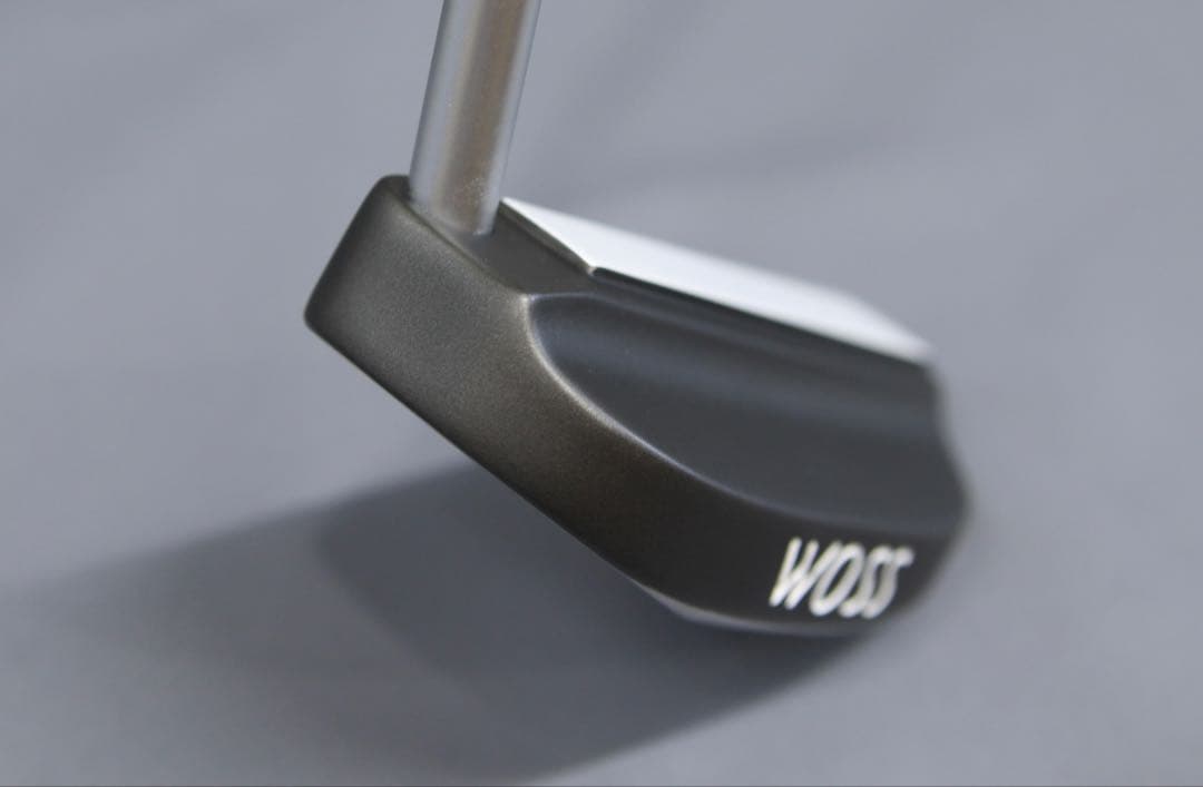 【美品】WOSSパター ＋未使用純正グリップ付
