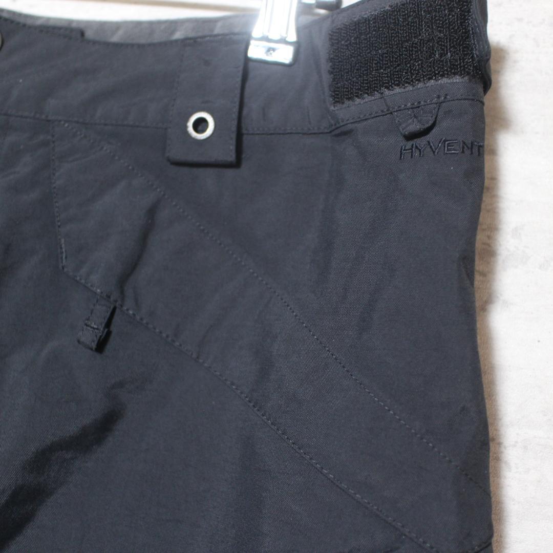【極美品 高撥水】高耐久厚地 HYVENT【L】ノースフェイス スノーパンツ 黒