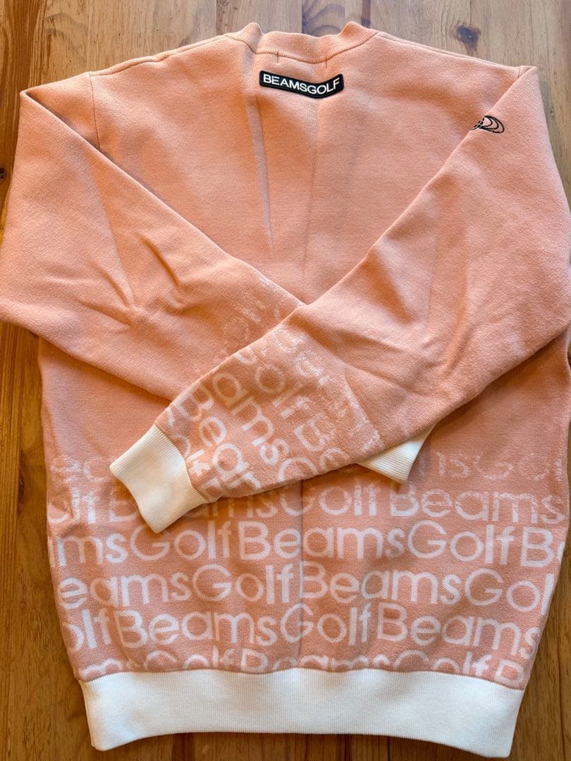 BEAMS GOLF ビームスゴルフ 裏付き グラデーション ニット