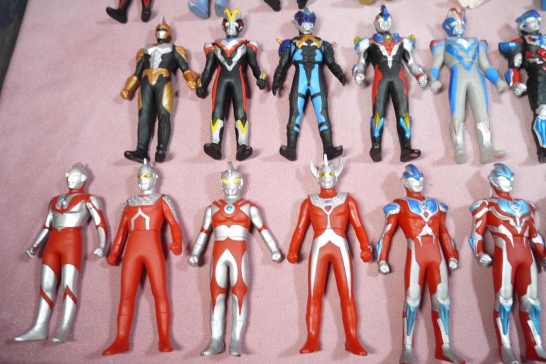 ウルトラヒーローシリーズ500　ウルトラ怪獣シリーズ500　ソフビ　58体