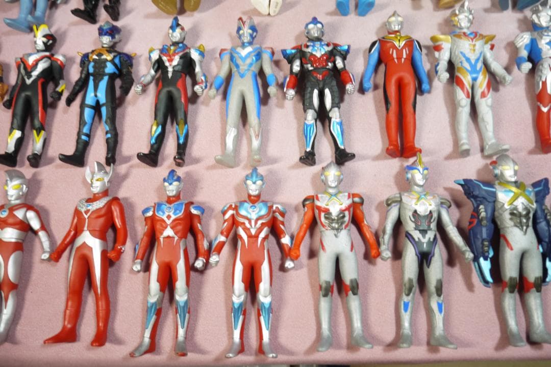 ウルトラヒーローシリーズ500　ウルトラ怪獣シリーズ500　ソフビ　58体