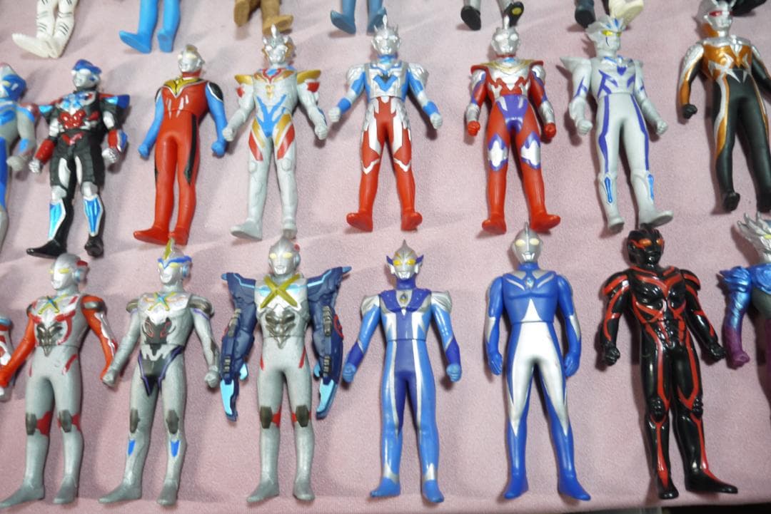 ウルトラヒーローシリーズ500　ウルトラ怪獣シリーズ500　ソフビ　58体