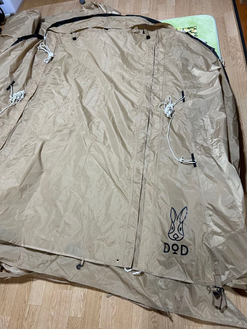 DOD カマボコテント3s （ペグが見つかりました！）
