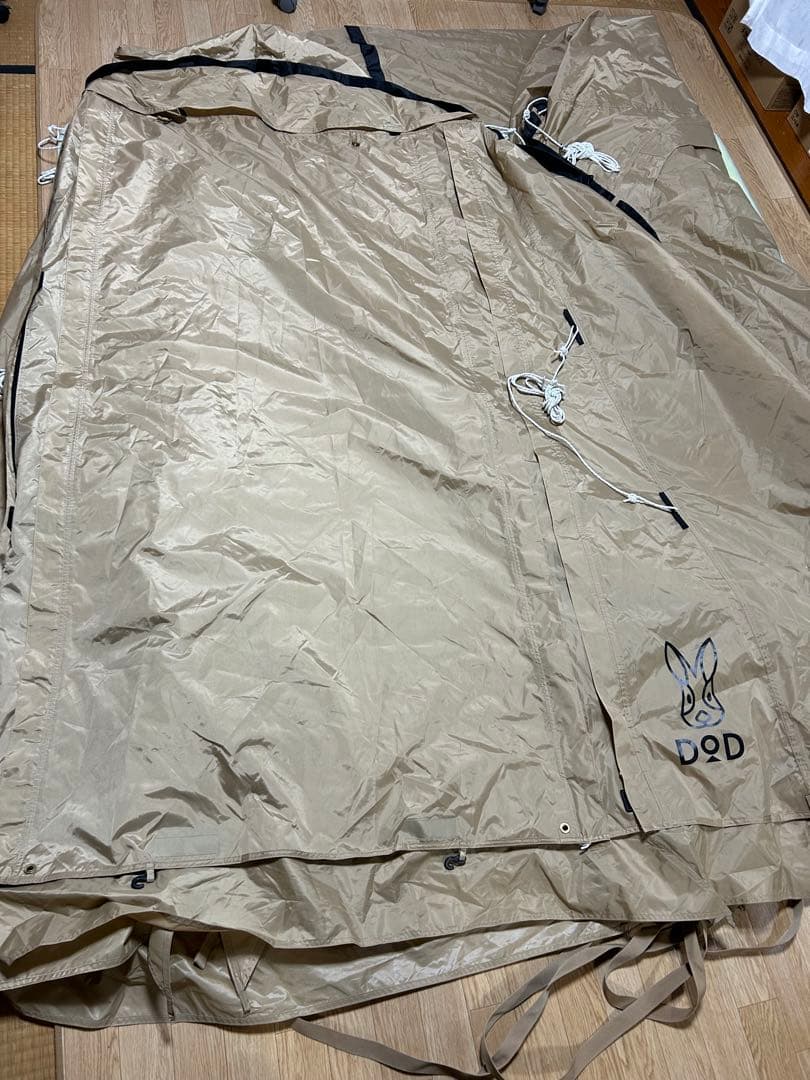 DOD カマボコテント3s （ペグが見つかりました！）
