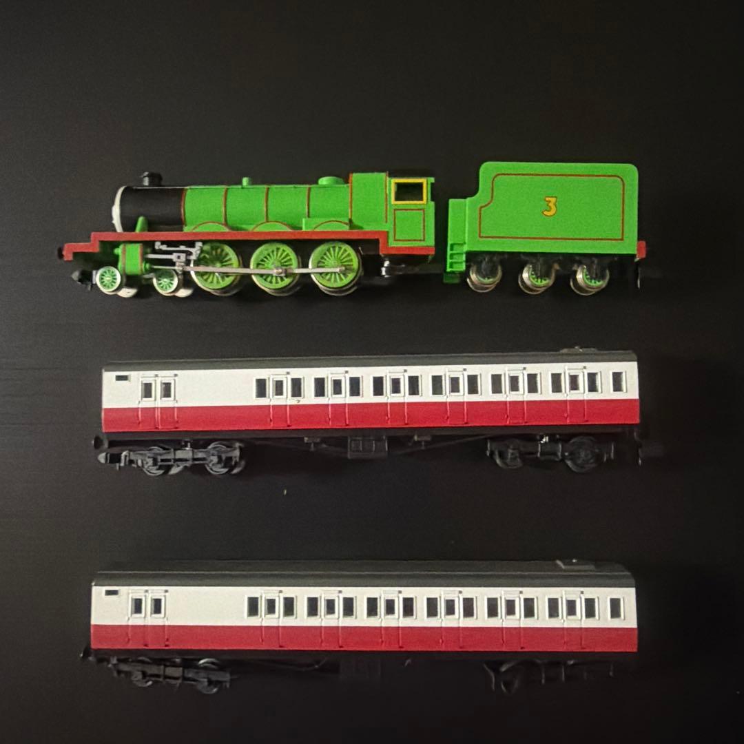 Nゲージ　TOMIX 93805きかんしゃヘンリー急行セット　93806急行貨車