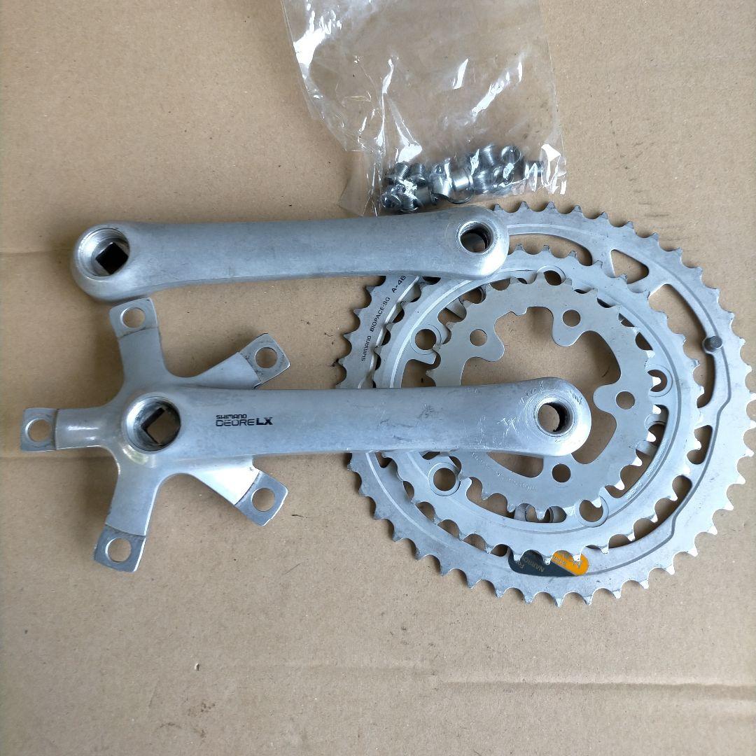 【90s☆ビンテージ】SHIMANO DEORE LX クランクセット