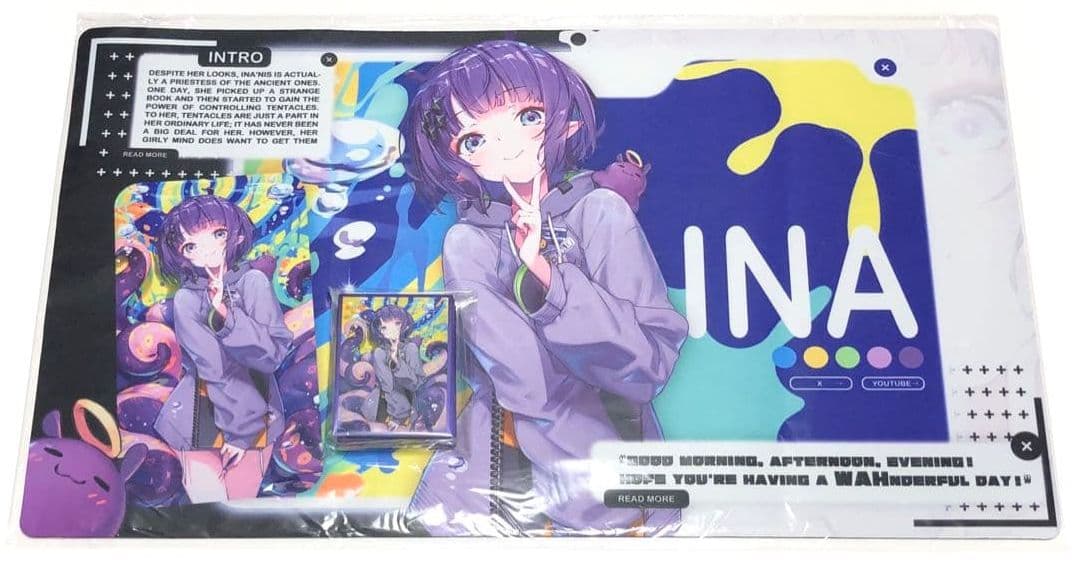 ホロライブ 一伊那尓栖 スリーブ プレイマット セット hololive uu