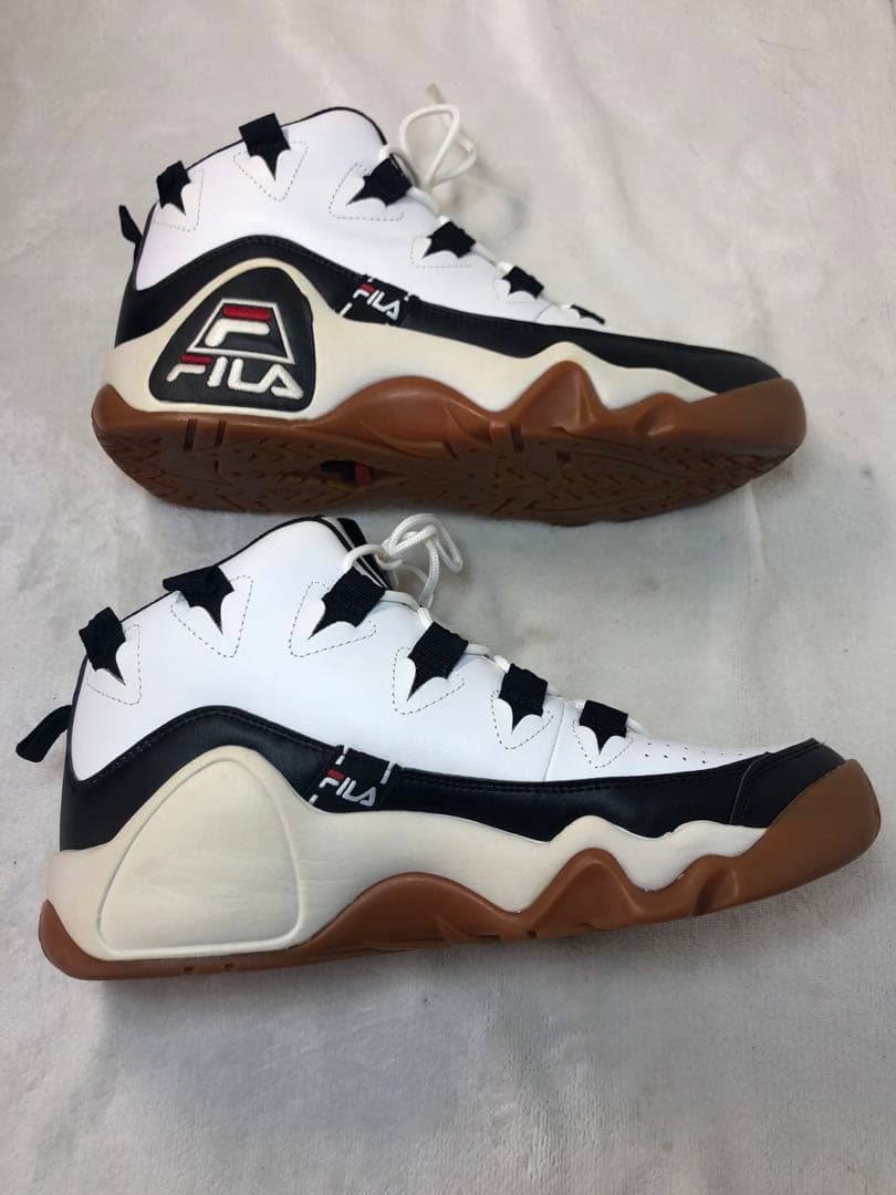 ロ*上様 FILA フィラ　グラントヒル1タルボス　ホワイト　ブラック 27.0