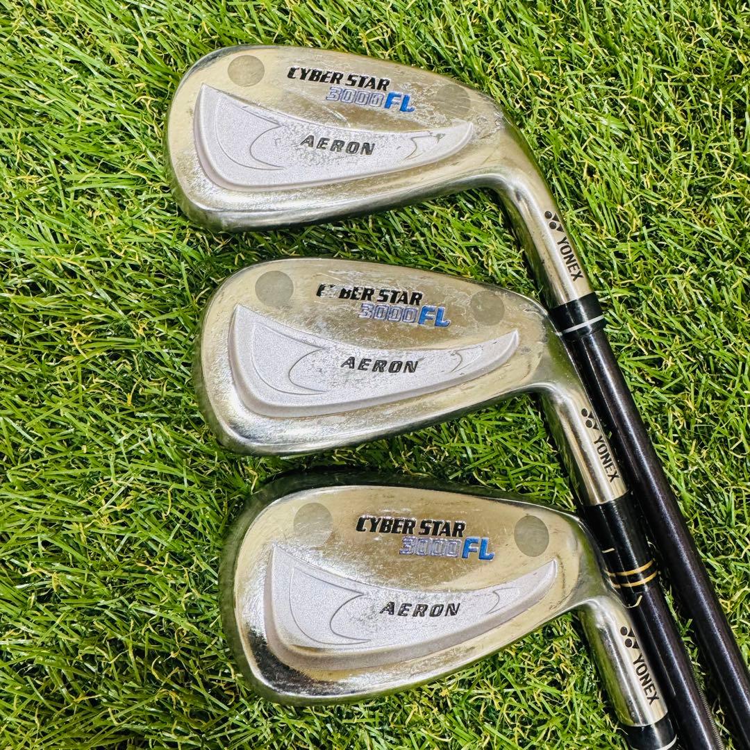 【女性用】YONEX CYBER STAR 3000 FL AERO アイアン