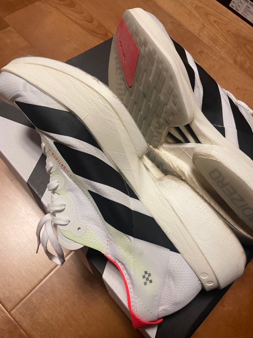 アディダス ADIZERO ADIOS PRO 4 M 26.0 ホワイト