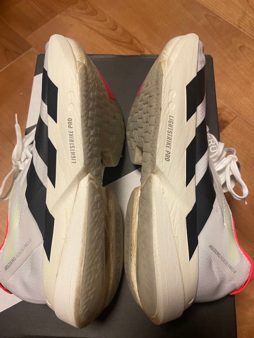 アディダス ADIZERO ADIOS PRO 4 M 26.0 ホワイト