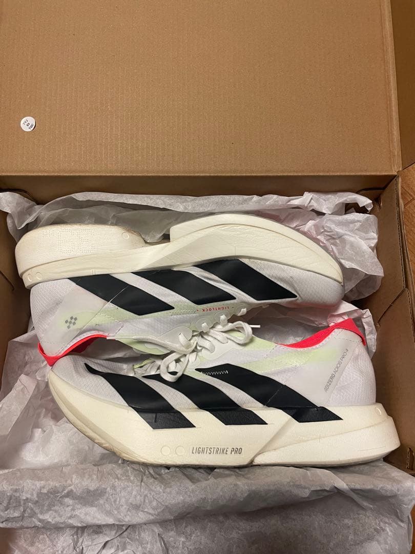 アディダス ADIZERO ADIOS PRO 4 M 26.0 ホワイト