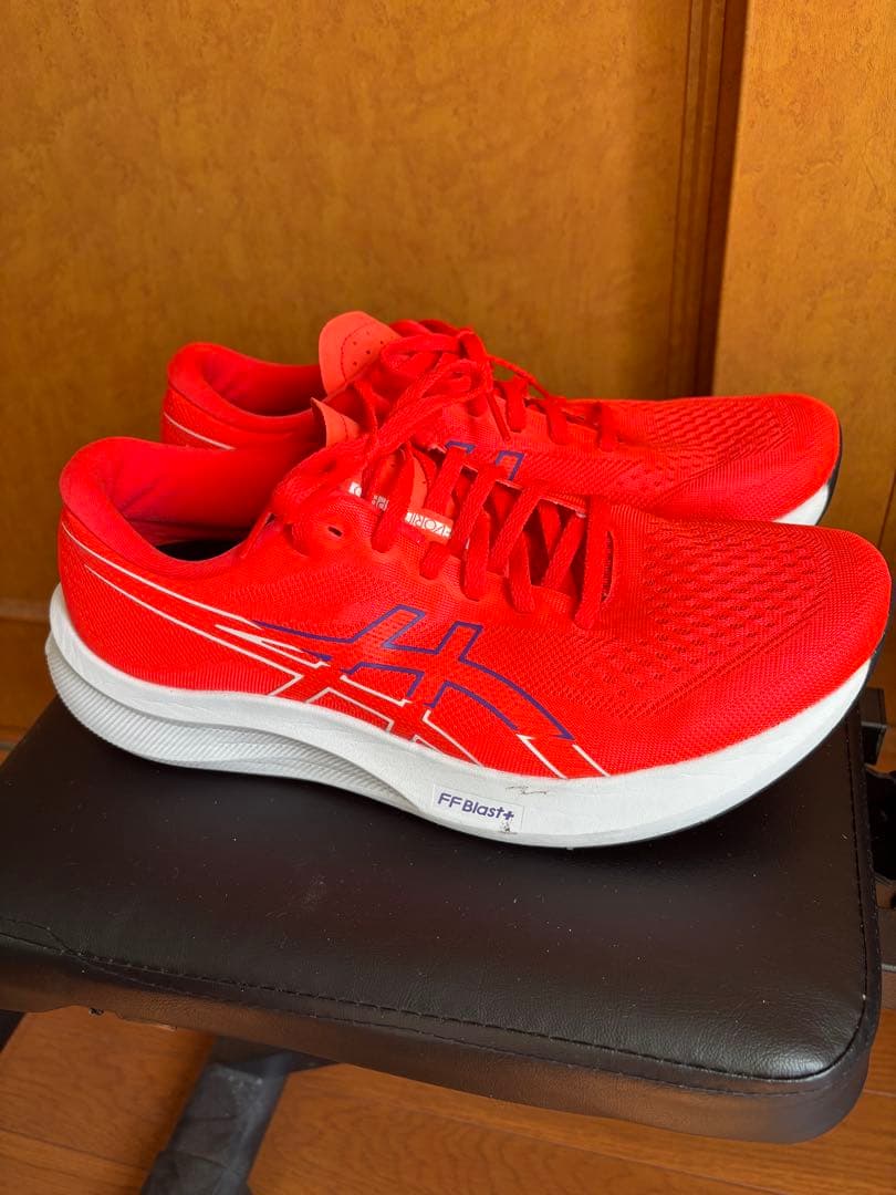 ASICS エボライドスピード3 レッド　27センチ