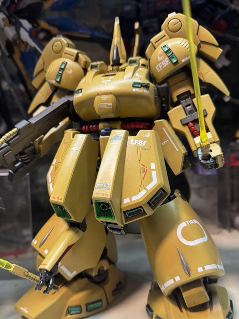 MG ジオ　ジ・Ｏ　塗装完成品　ガンプラ　プラモデル　塗装済み