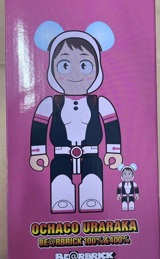 BE@RBRICK ベアブリック ヒロアカ 麗日 お茶子 100% 400%
