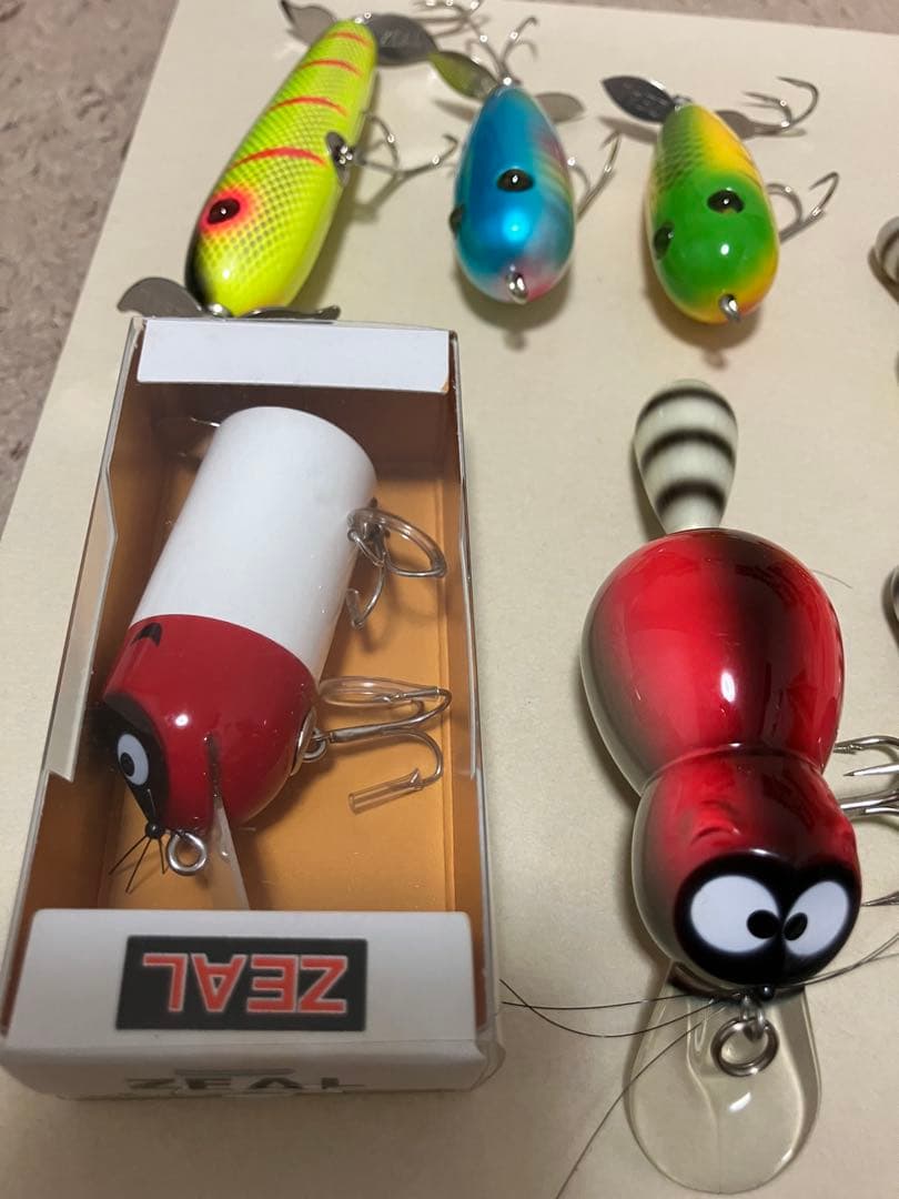 ズイールルアー7個セット　美品　早い物勝ち！