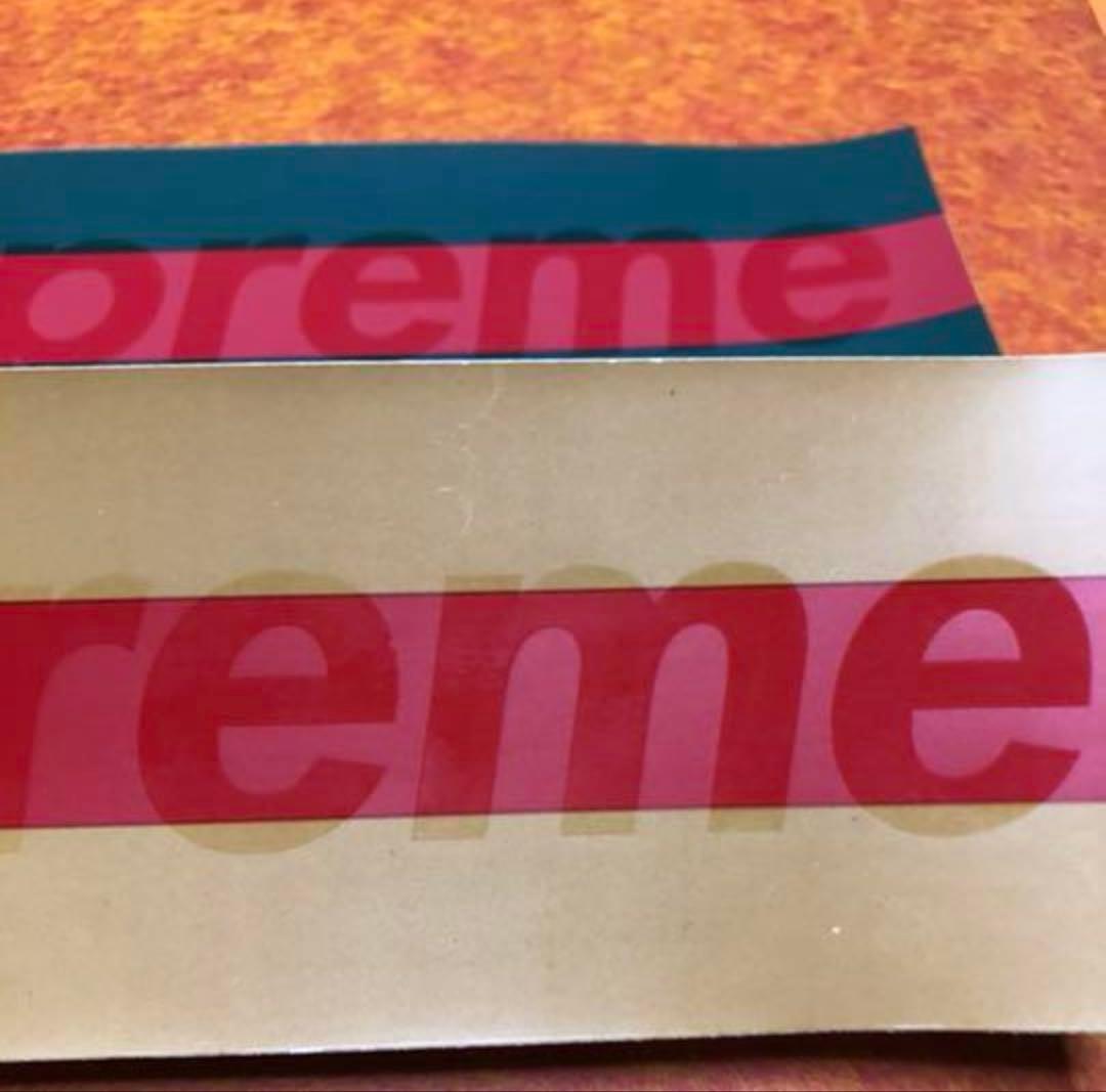 supreme グッチ　ステッカー　2枚　セット　レア