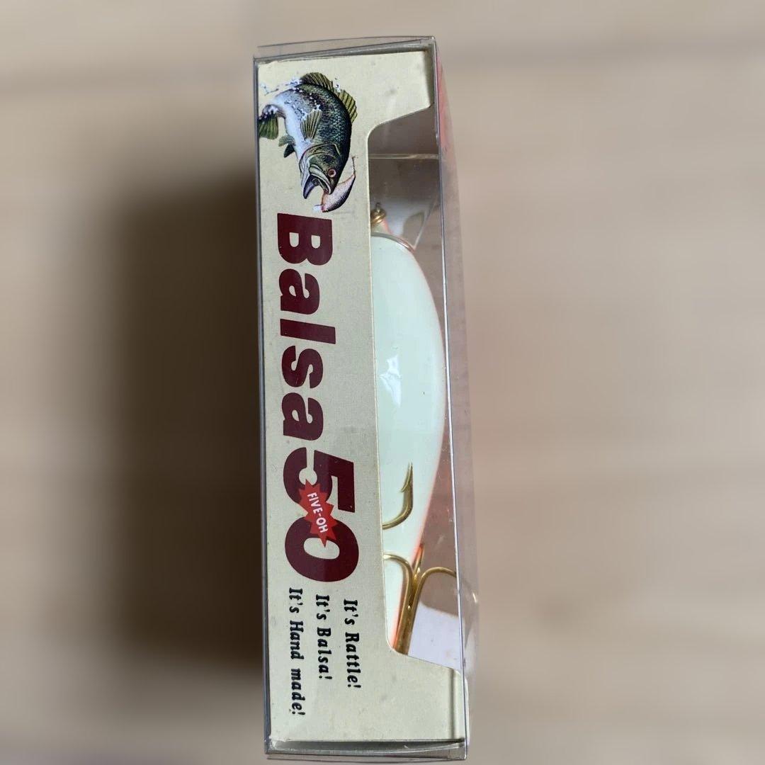 入手困難　新品　未使用　バルサ 50 クランクベイトコーチオリジナル