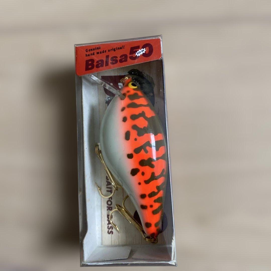 入手困難　新品　未使用　バルサ 50 クランクベイトコーチオリジナル