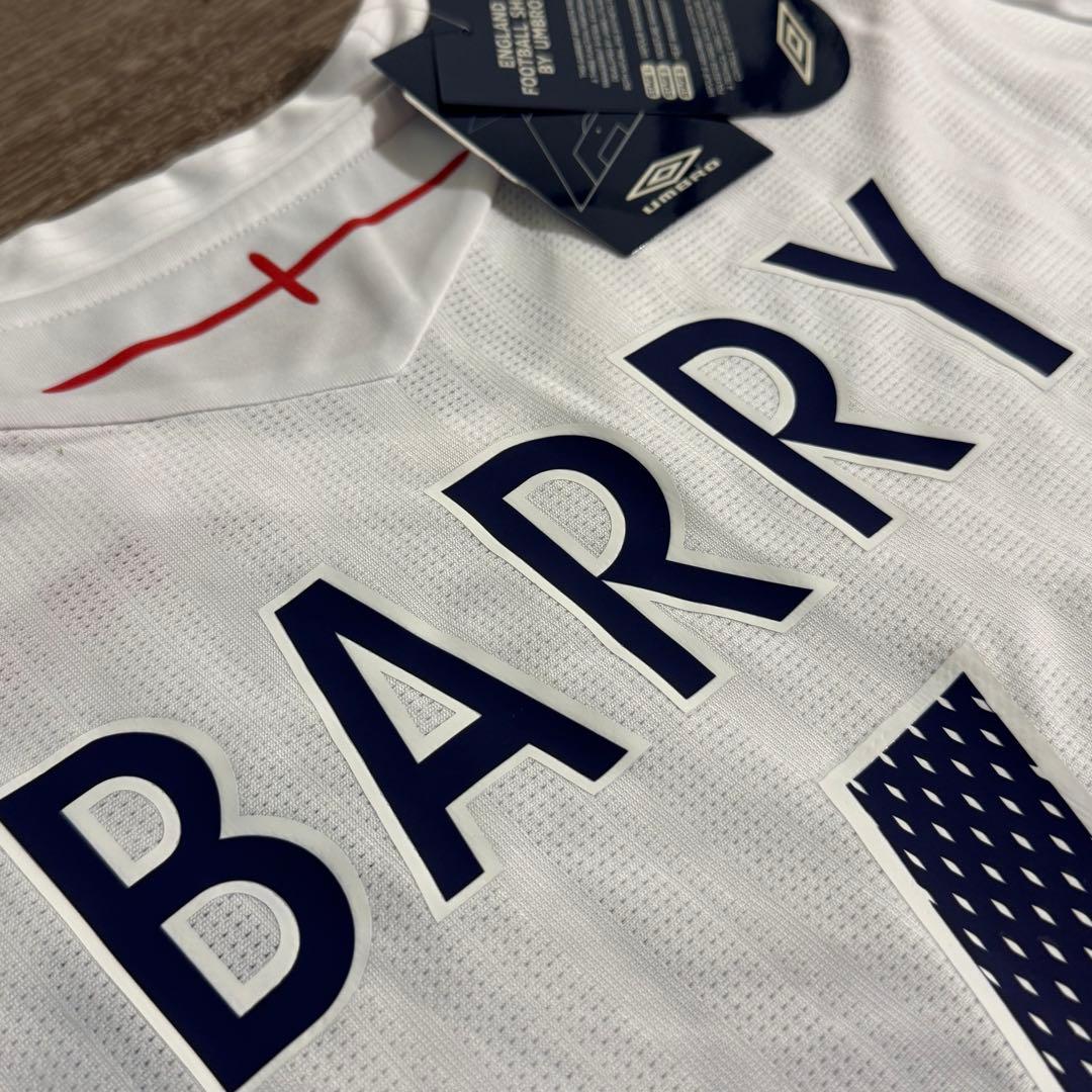 正規品 Umbro イングランド代表 07/09 バリー ホーム ユニフォーム